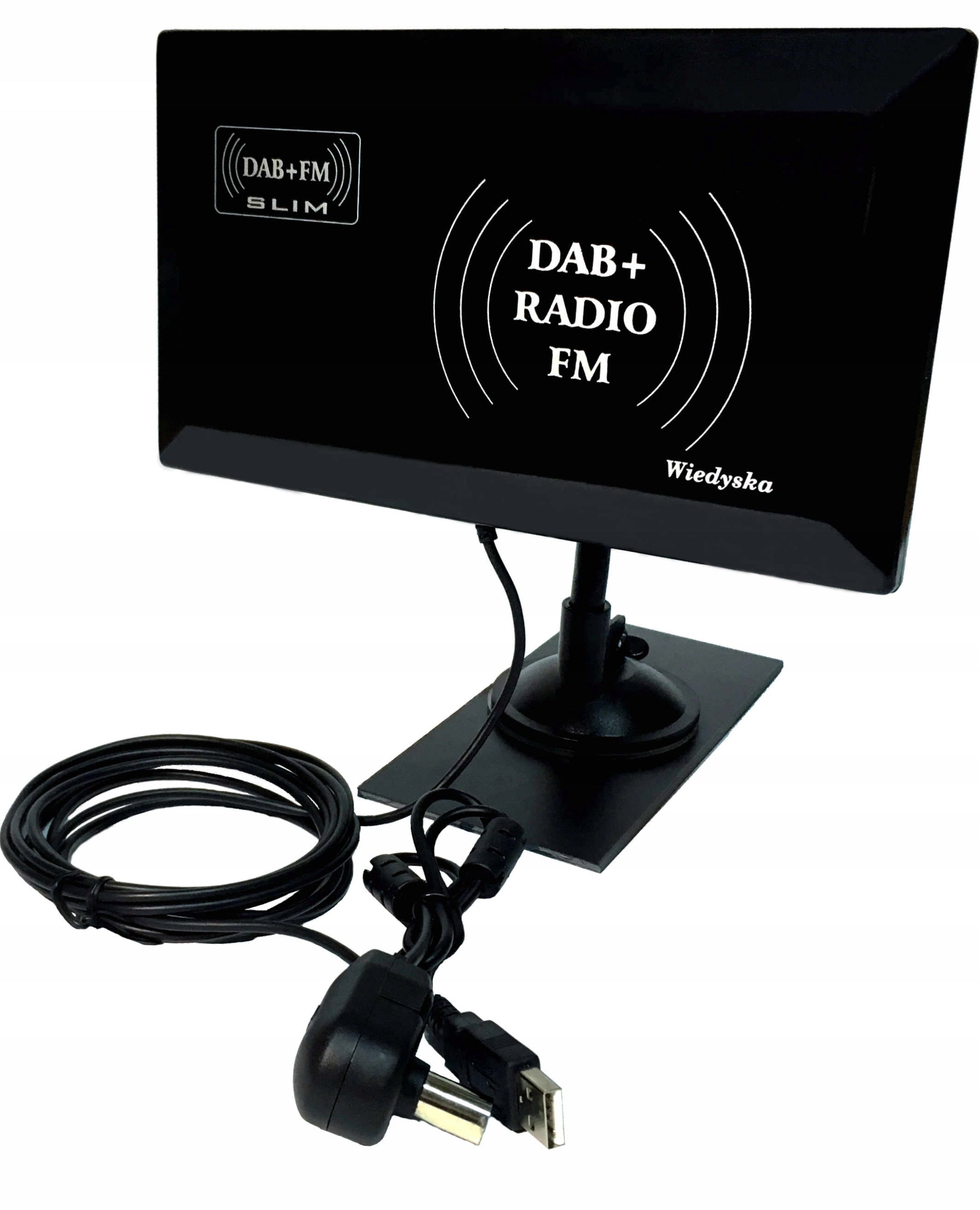 ROOM ANTENNA COMPACT DAB+ SLIM USB RADIO FM