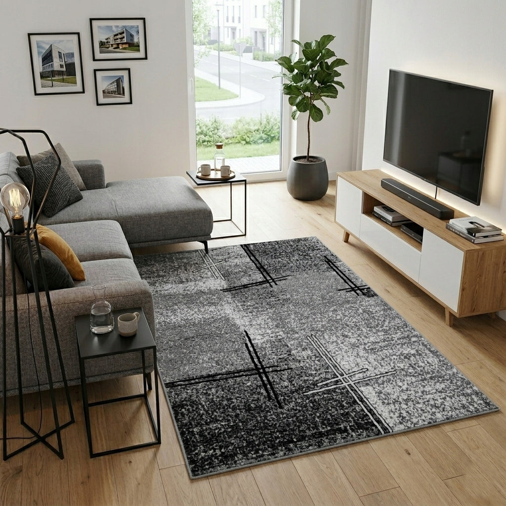 ROOM RUG 200X300 PRACTICAL BCF FOR LIVING ROOM MODERN DIFFERENT DESIGNS Packaging status original