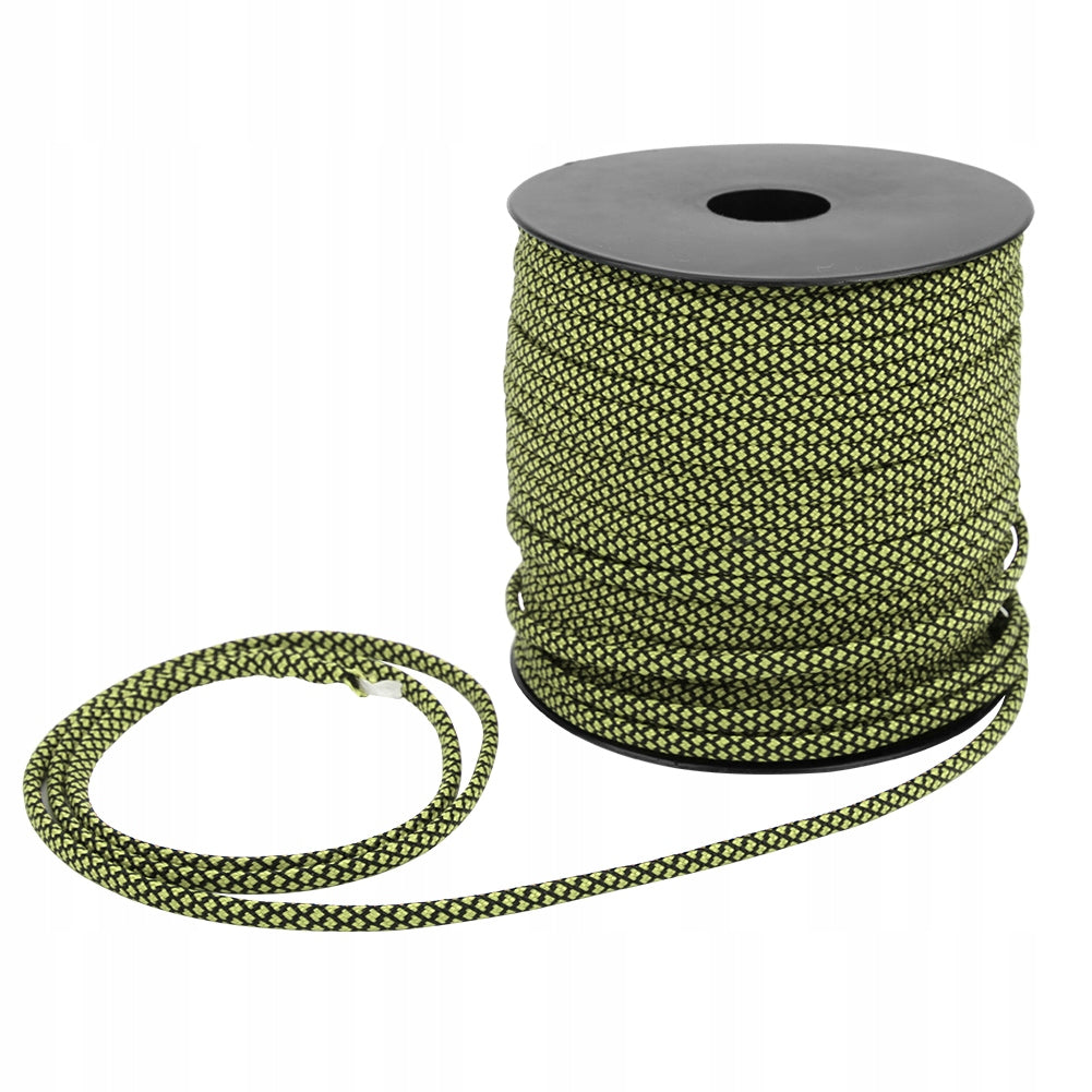 ROPE 4MM TENT TARPAULINSURVIVAL CORD PARACORD 50METERS VERY STRONG Manufacturer code PARACORD