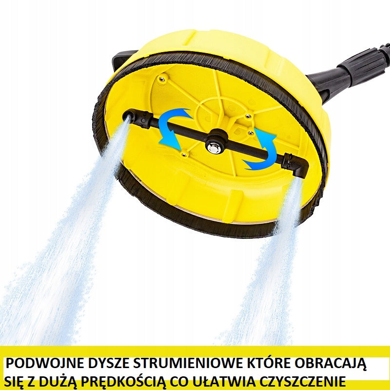 ROTARY BRUSH WITH CHEMICAL TANK FOR WASHERS WITH M22 CONNECTOR Clean water tank capacity 530 l