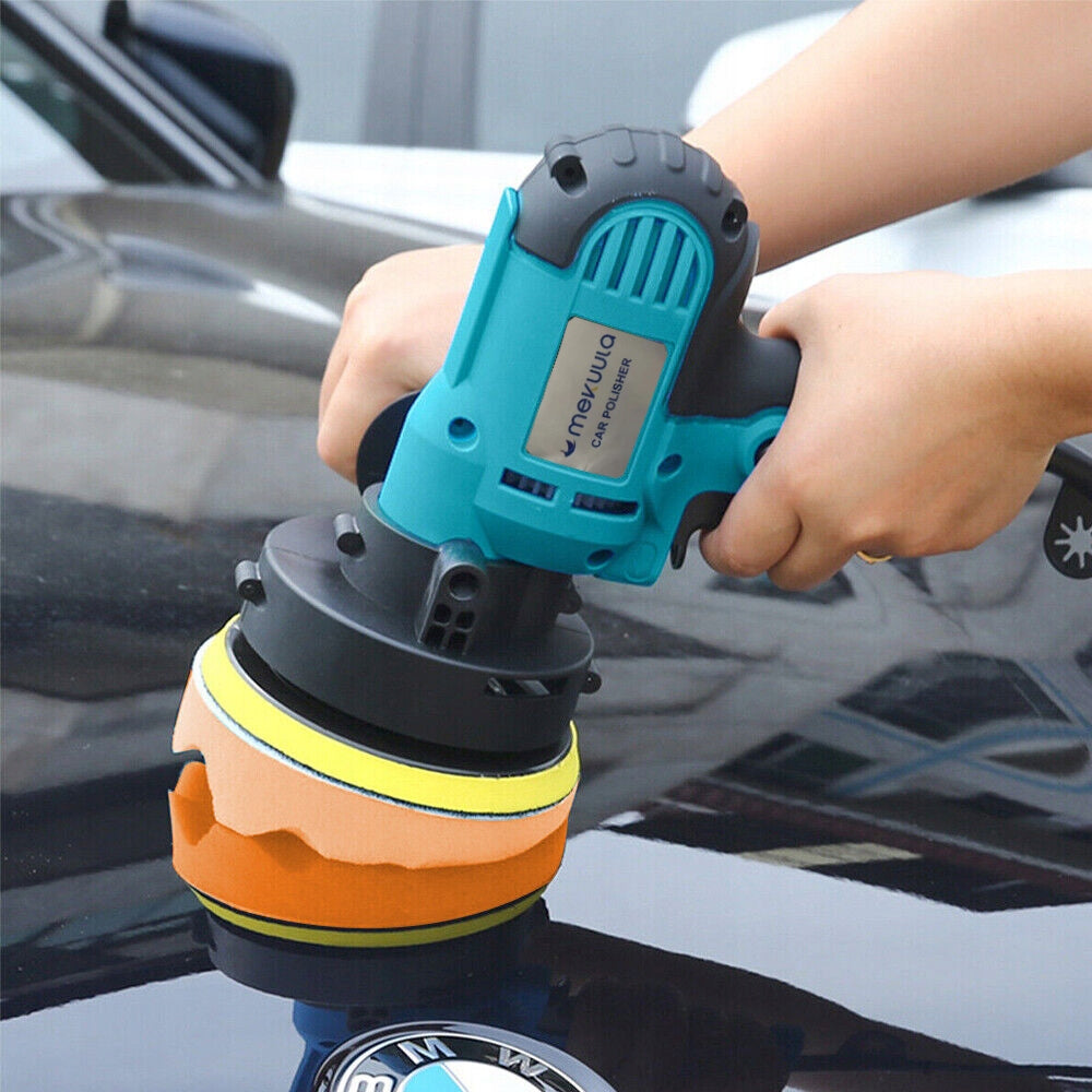 ROTARY CAR POLISHER 700W SPEED CONTROL + SPONGE SET +FELT Power supply mains