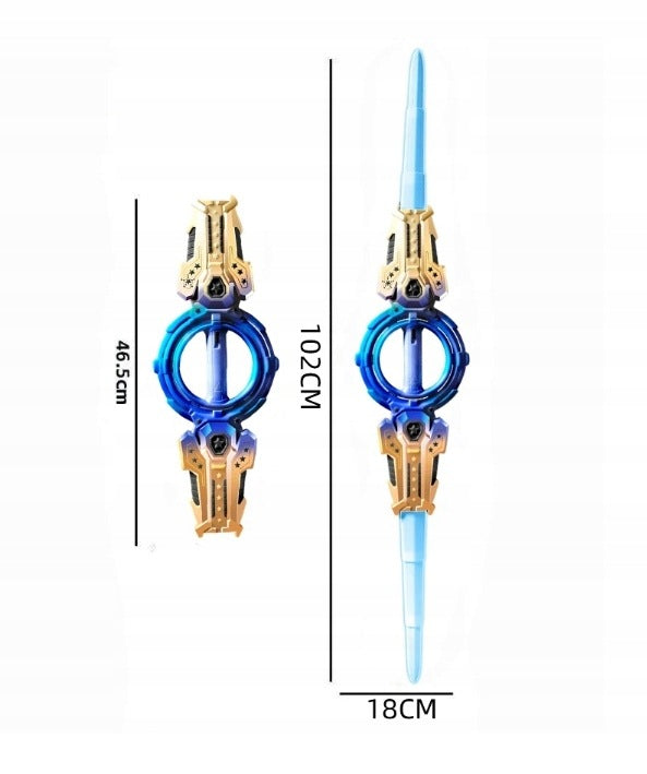 ROTATING LED LIGHTSABER 360, DOUBLE-SIDED, GLOWING SWORD FOR CHILDREN Manufacturer code 3831127641583