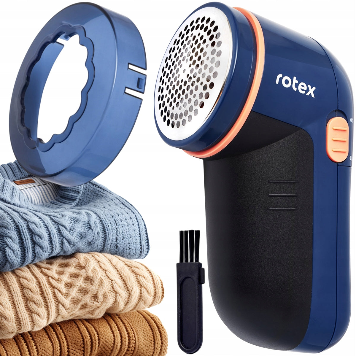 ROTEX SHAVER CLOTHES MACHINE FABRIC SWEATERS BATTERY OPERATED