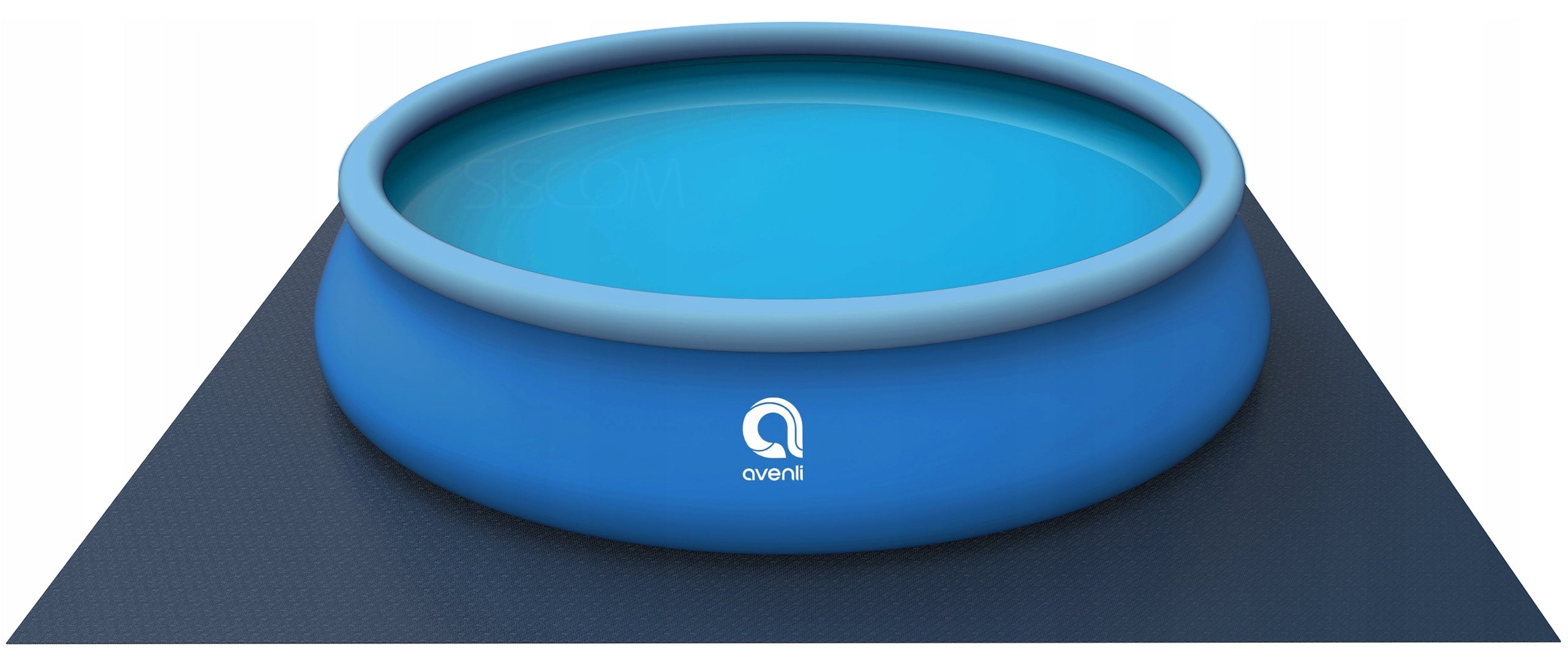 ROUND GARDEN POOL FOR CHILDREN FAMILY 3 LAYERS 240X240CM Product width 240 cm