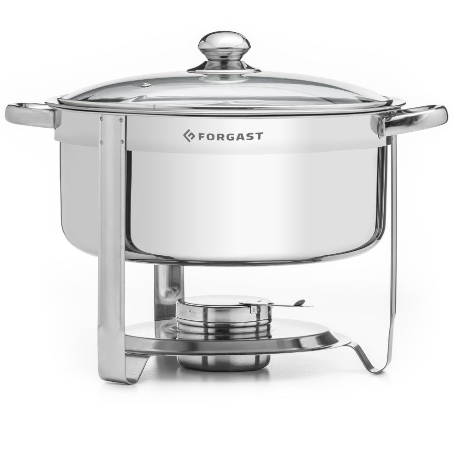 ROUND TABLE WARMER WITH GLASS COVER 7,5 L FORGAST FG03275V1