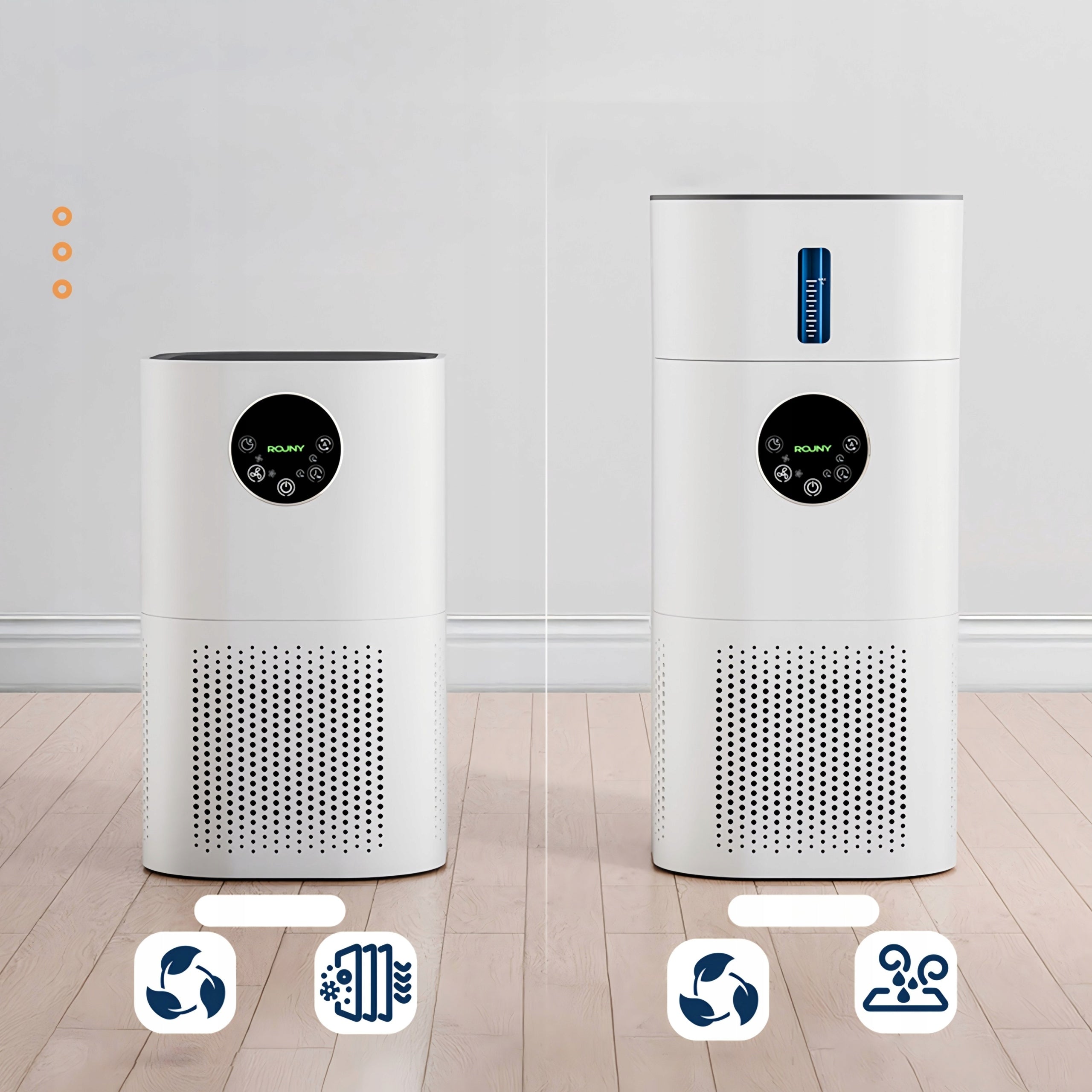 ROUNY MIUI AP-T2 Air purifier humidifier 24W 1250rpm 52dB 1L Brand no brand