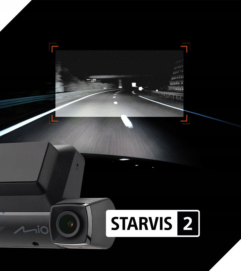 ROUTE RECORDER MIO MiVue 903WD Pro DUAL FRONT+REAR HDR STARVIS 2 CASHBACK Memory card included none