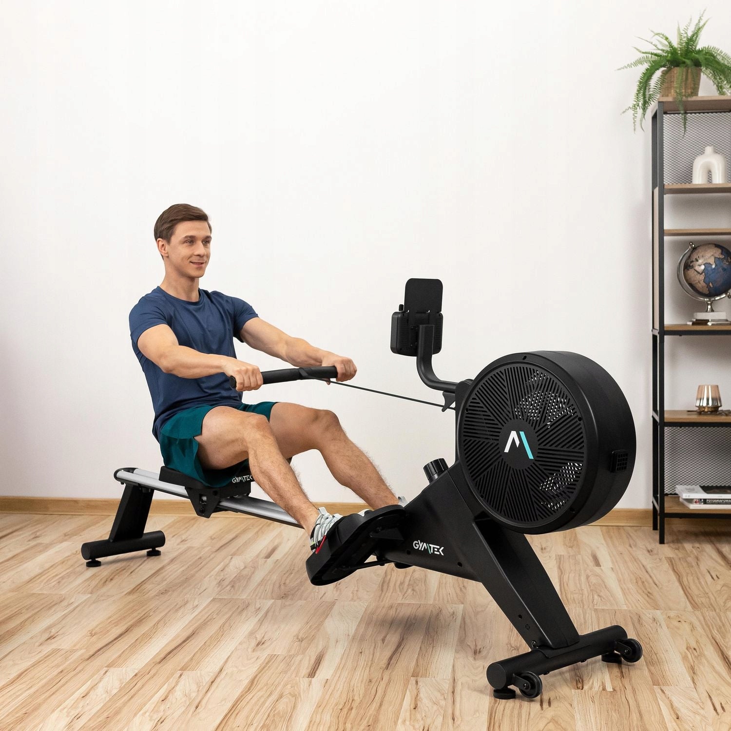 ROWING MACHINE AIR MAGNETIC HOME AIR ERGOMETER XR1500 GYMTEK Brand Gymtek