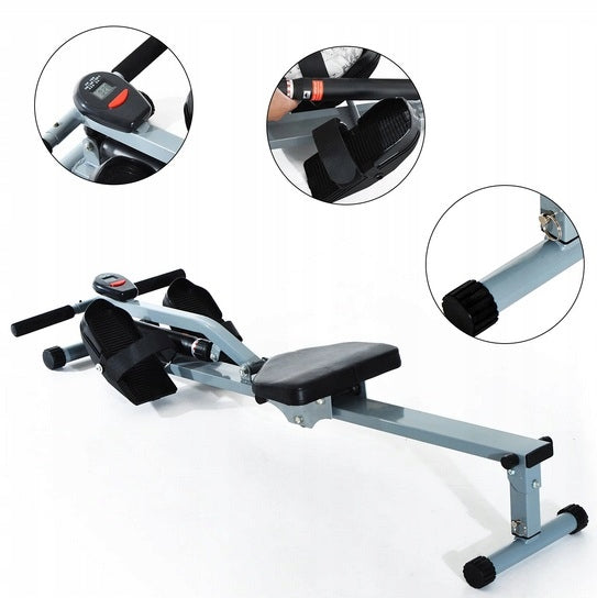 ROWING MACHINE, MECHANICAL ROWING MACHINE LCD