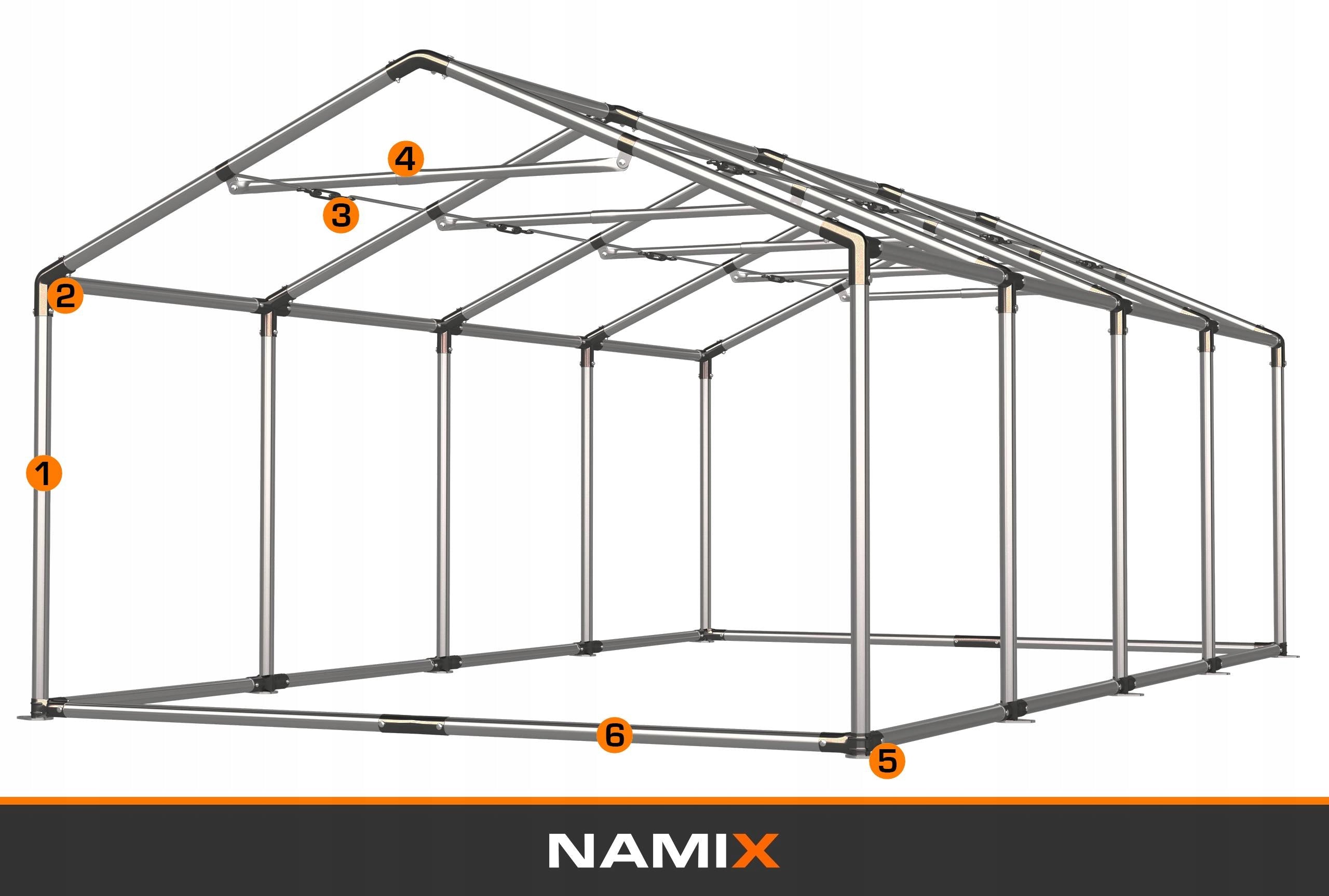 ROYAL 4x8 Garden Party Tent VARIOUS COLORS Manufacturer code namiot_royal_4x8