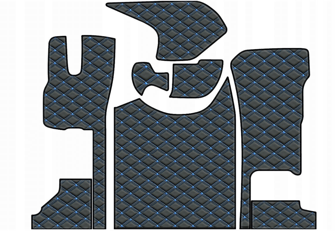 ROYAL DAF XG Double Quilted Rugs Uncushioned BLUE