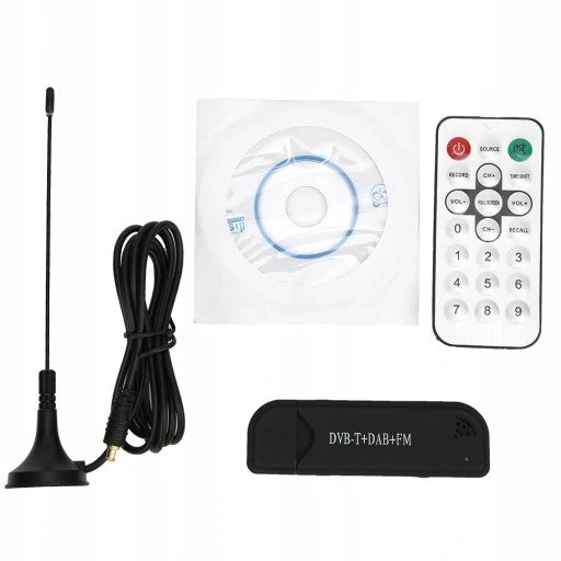 RTL2832U USB DVB T FM SDR RECEIVER + REMOTE O3