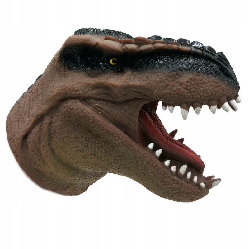 RUBBER HAND PUPPET PUPPETS ANIMALS TOY THEATER CHILDREN DINOSAUR