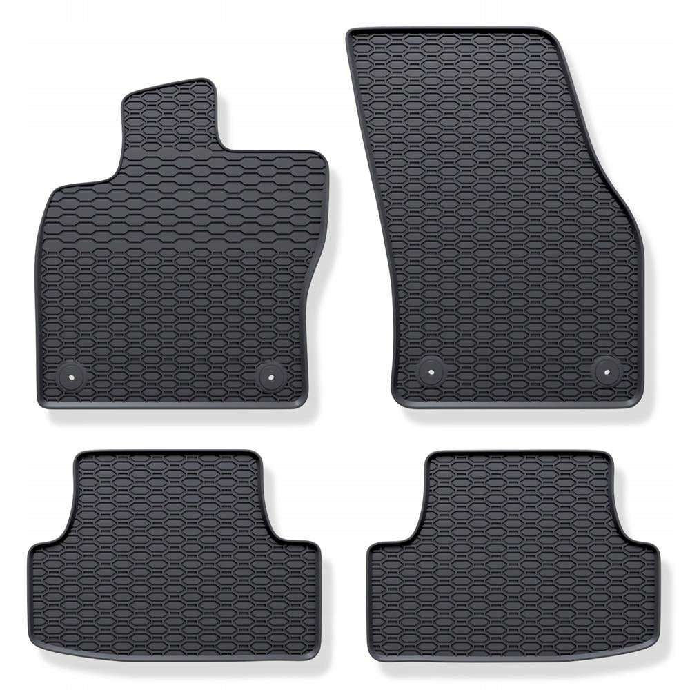 RUBBER MATS for Audi Q2 SUV (2016-....) Manufacturer Geyer-Hosaja
