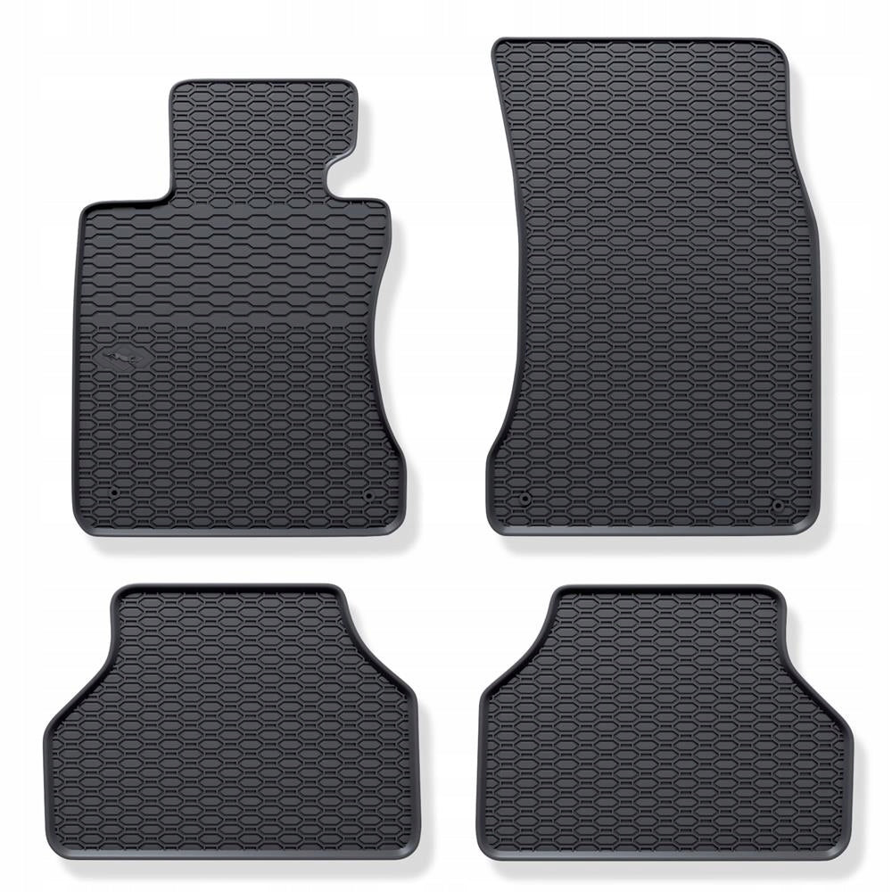 RUBBER MATS for BMW 5 Series E60, E61 LM, Touring - 2003-2010 4s black Manufacturer Geyer-Hosaja