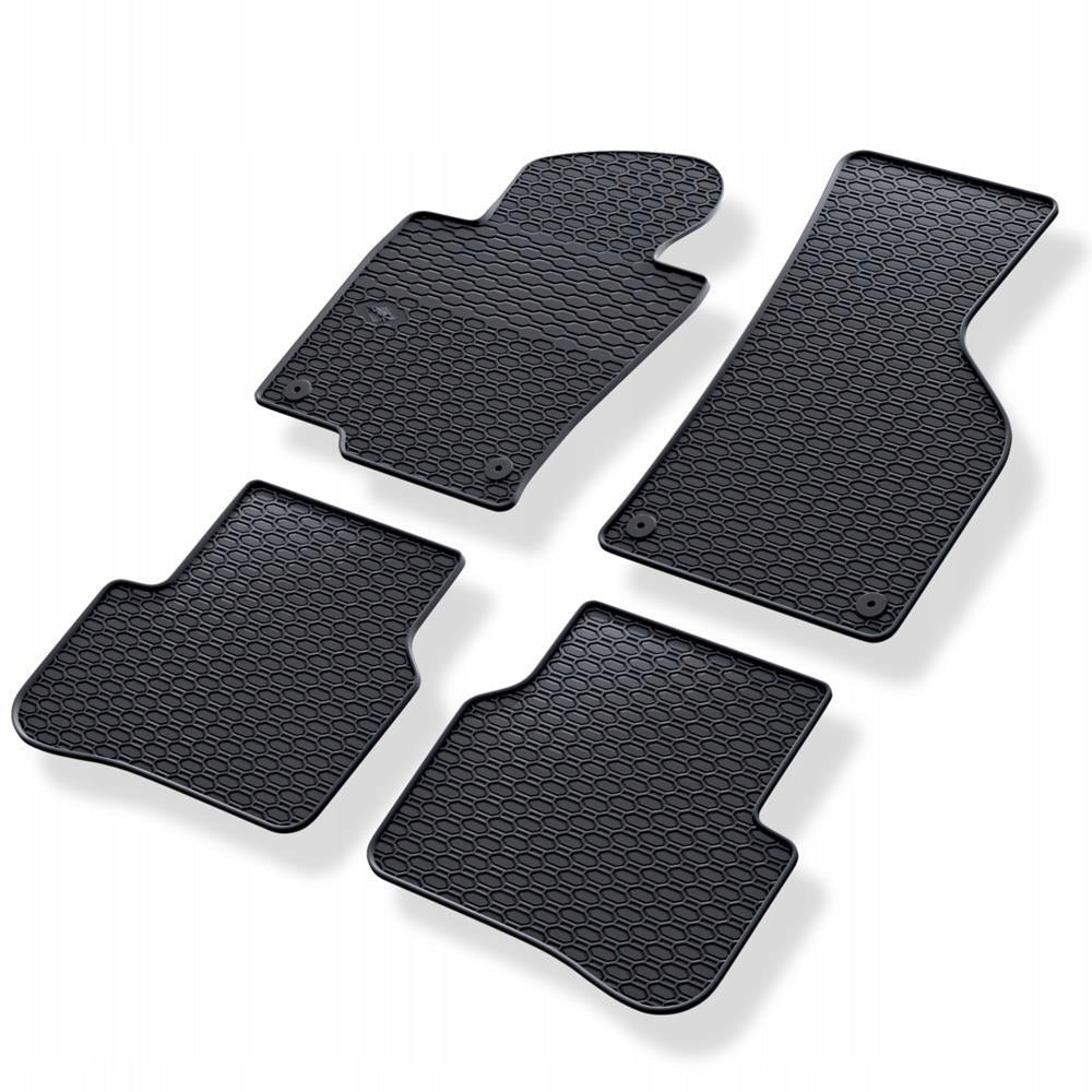 RUBBER MATS for VW Volkswagen Passat B7 SD, VR - 2010-2014 4 pcs. black Multi-item bundle yes