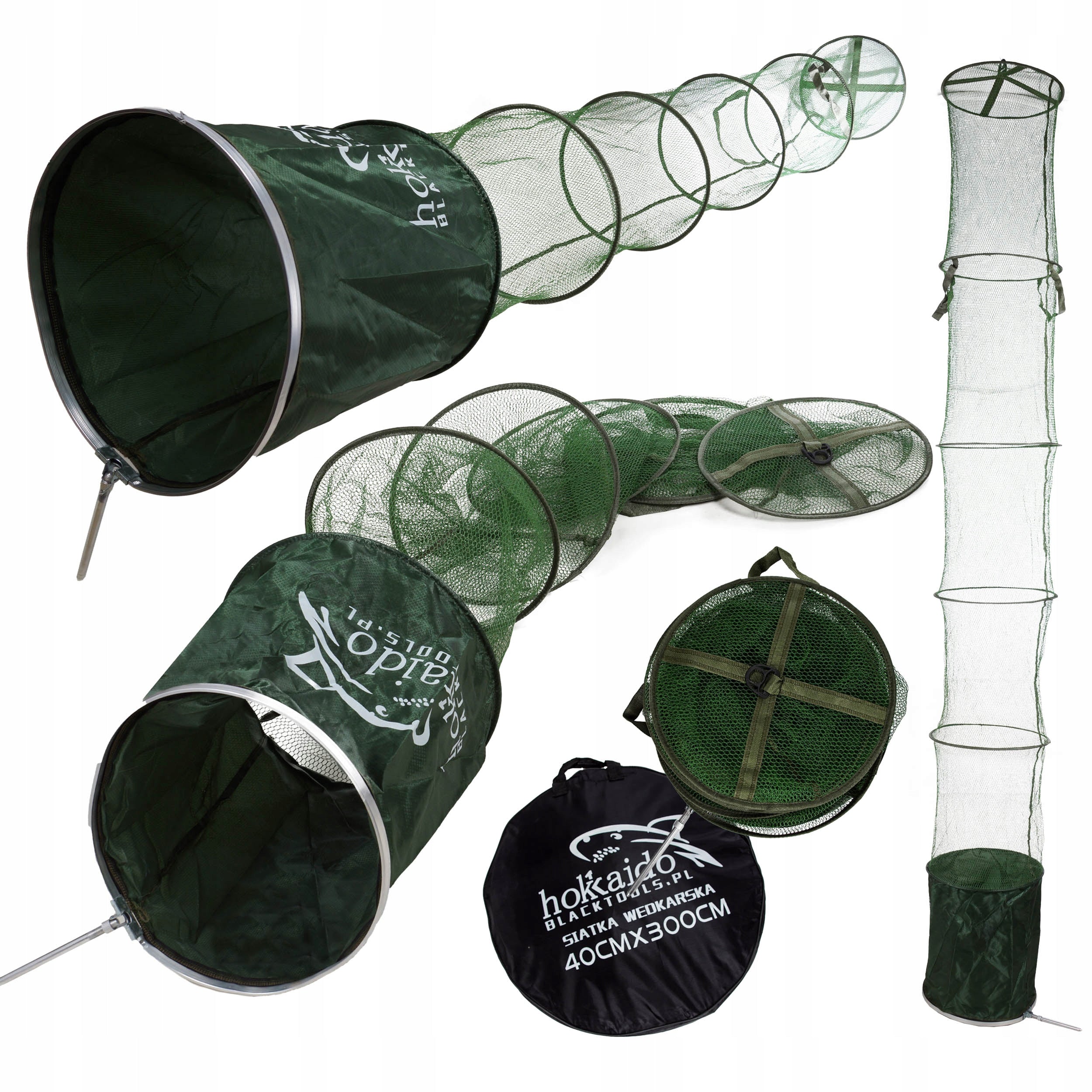 RUBBER PERFORMANCE MESH 300/40 CM FOLDING 7 HOOPS 40x300cm + SEAT POST 3m