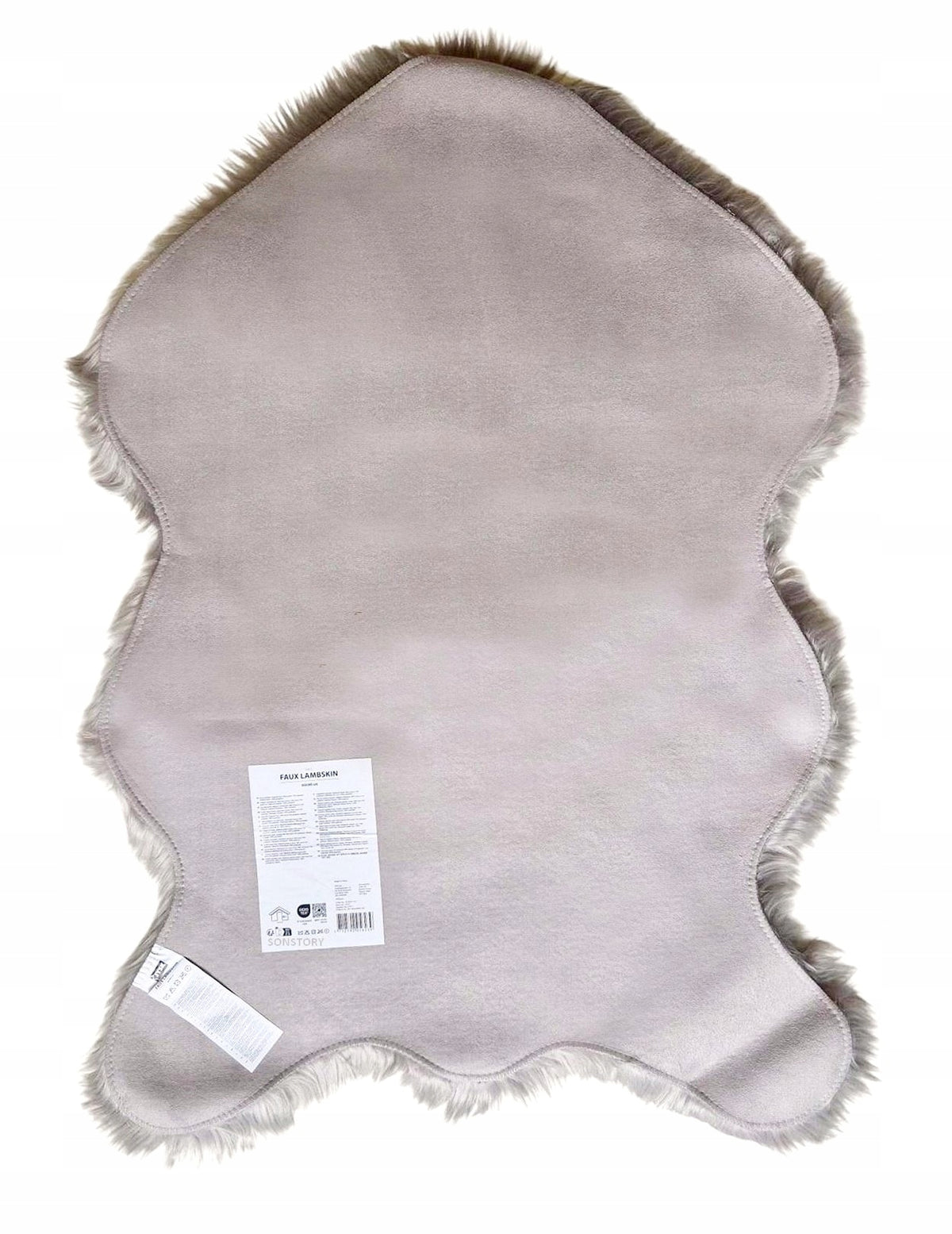 RUG ARTIFICIAL SHEEPSKIN LIGHT BROWN BEIGE TAKS 60x90 cm EAN (GTIN) 5712592056246