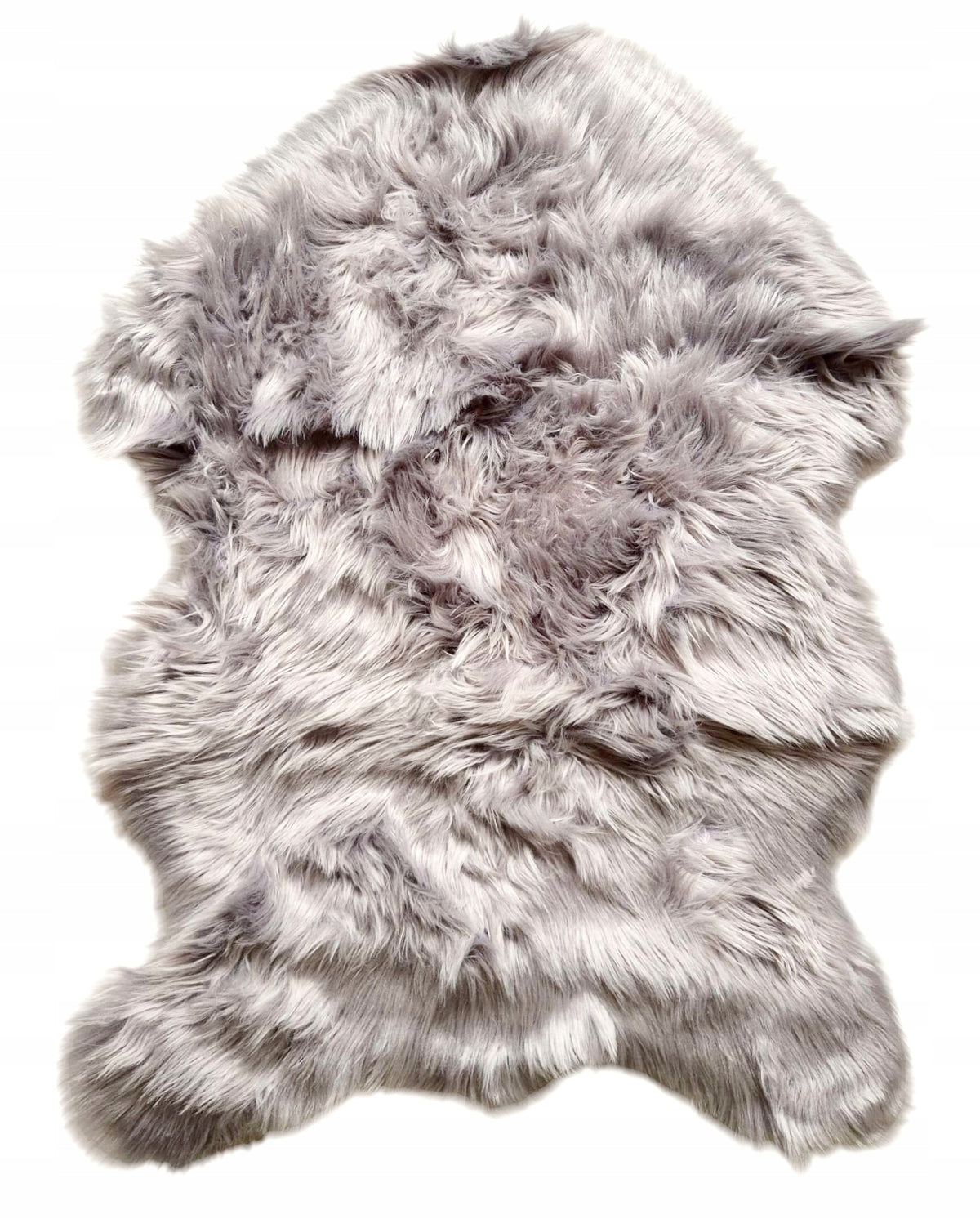 RUG ARTIFICIAL SHEEPSKIN LIGHT BROWN BEIGE TAKS 60x90 cm