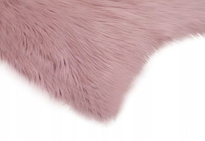 RUG ARTIFICIAL SHEEPSKIN PINK 60x90cm gr.6cm Manufacturer code GH RÓŻ