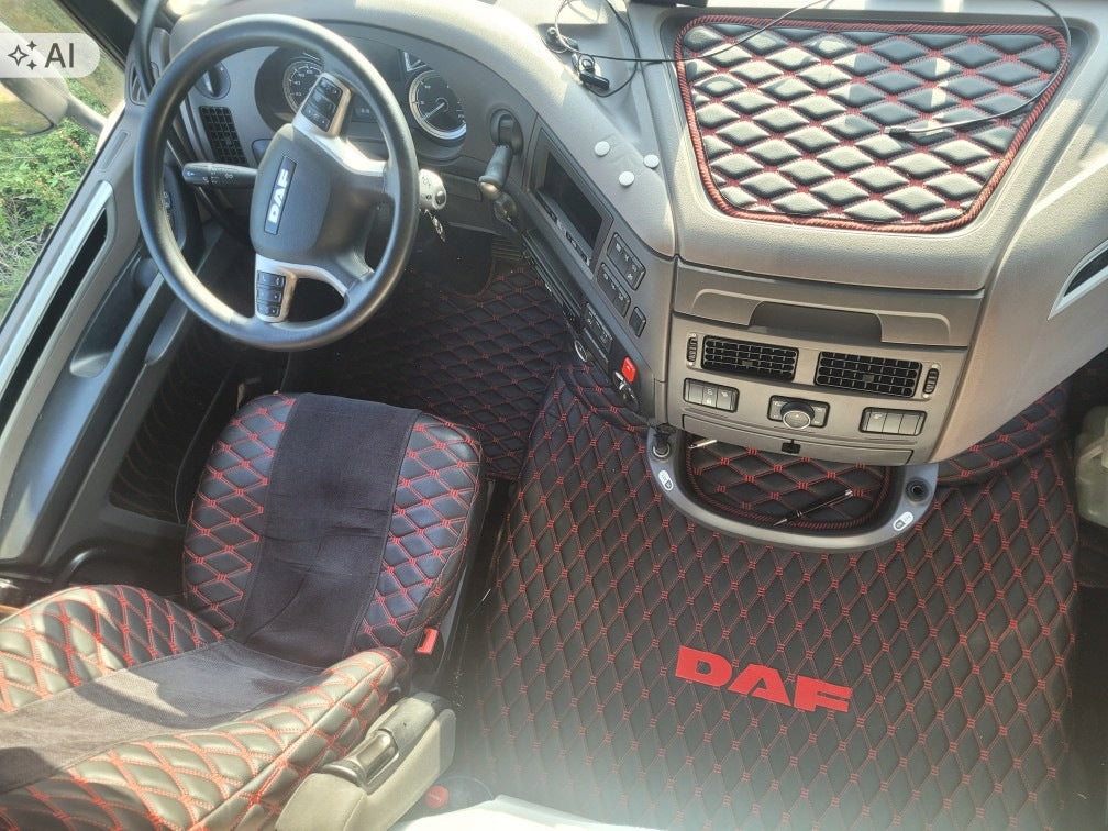 RUGS DAF 105XF 106XF NEW XG XF 105 106 CoverS EMBROIDERY XD Packaging status original