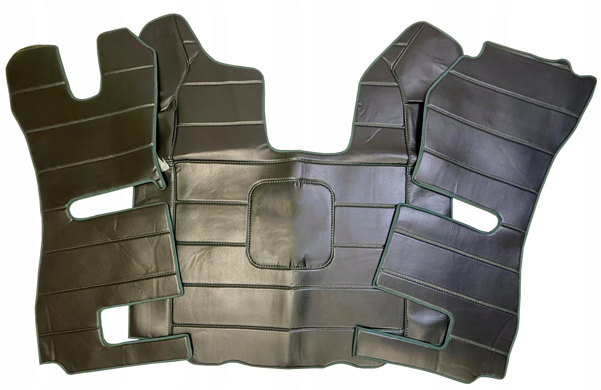 RUGS FLOOR MAT TIR SCANIA SERIES R 2014 - 2017 YEAR SKAJ ECO LEATHER