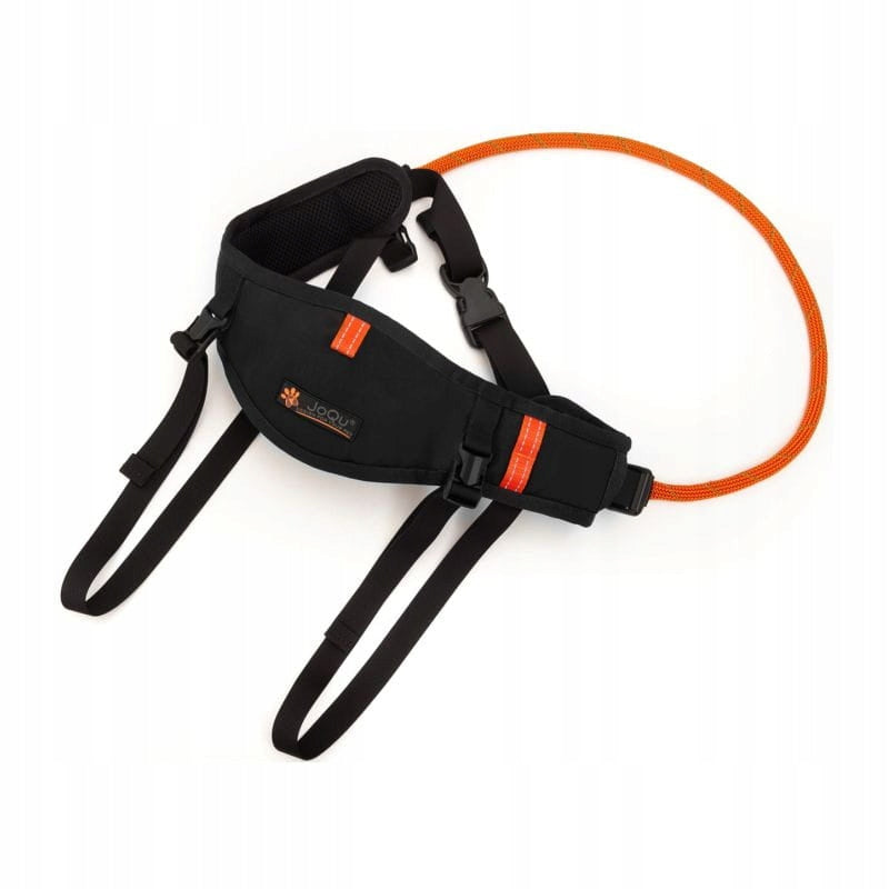 RUNNING BELT WITH DOG JOQU CANICROSS BELT PLUS BLACK L/XL Manufacturer code JO-PB-plus-lxl-CZA