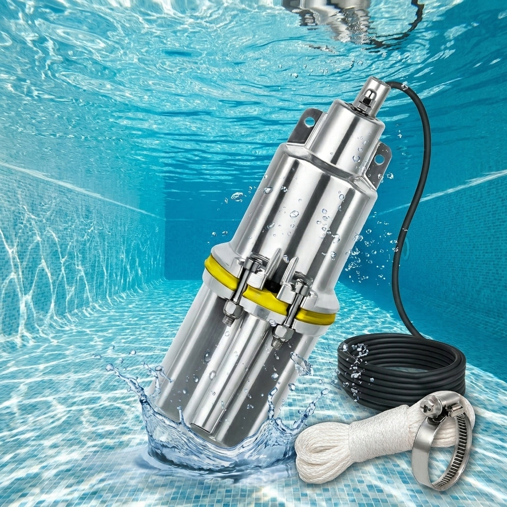 RUSSIAN PUMP FOR DIRTY AND CLEAN WATER STRONG 600W FOR WELL SUBMERSIBLE DIVER Manufacturer code POMPA DO WODY CZYSTEJ I BRUDNEJ ZATAPIALNA