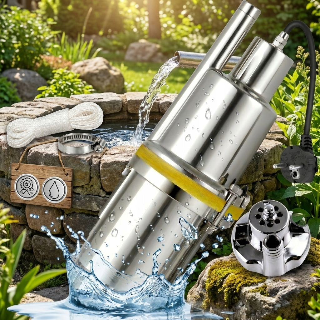 RUSSIAN PUMP FOR DIRTY AND CLEAN WATER STRONG 600W FOR WELL SUBMERSIBLE DIVER Packaging status original