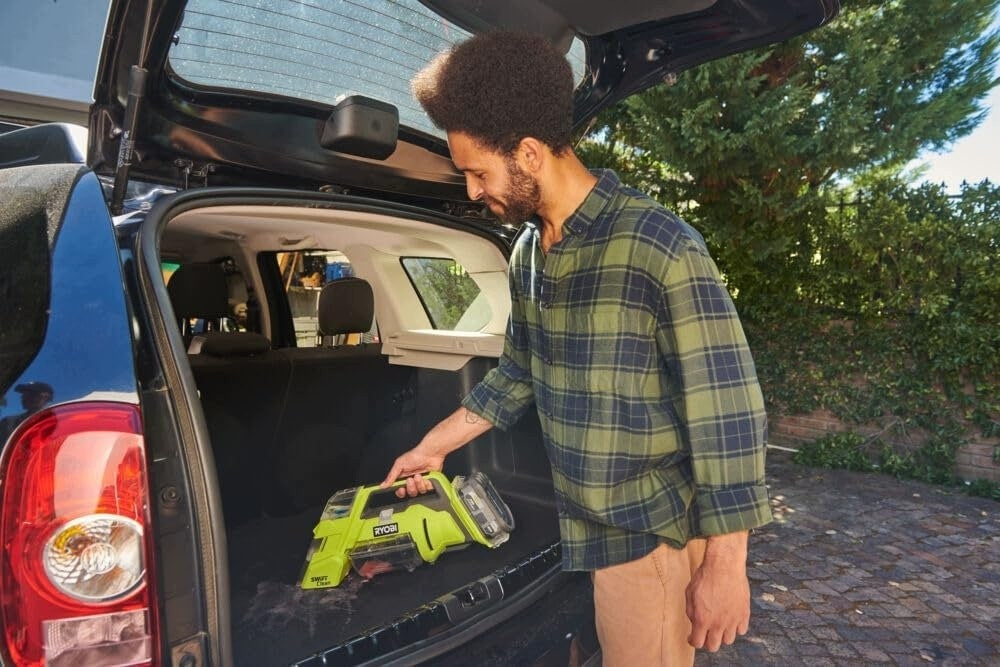 RYOBI COMPACT WASHING VACUUM CLEANER SWIFT CLEAN 18V, RDC18-0, VERSION WITHOUT AKU Packaging status original