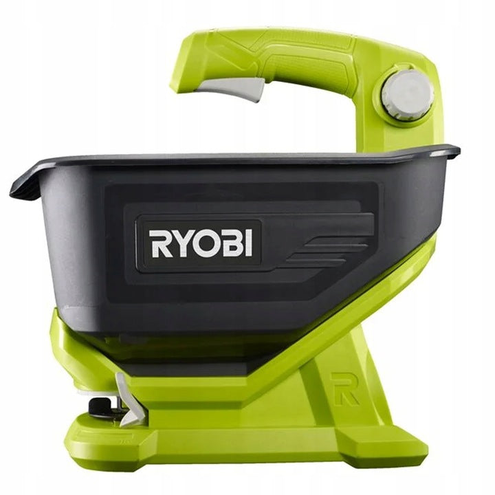 RYOBI CORDLESS SEEDER SPREADER 2M 4L ANTI-CLOG OSS1800 + 5Ah RB18L5 Power supply rechargeable battery