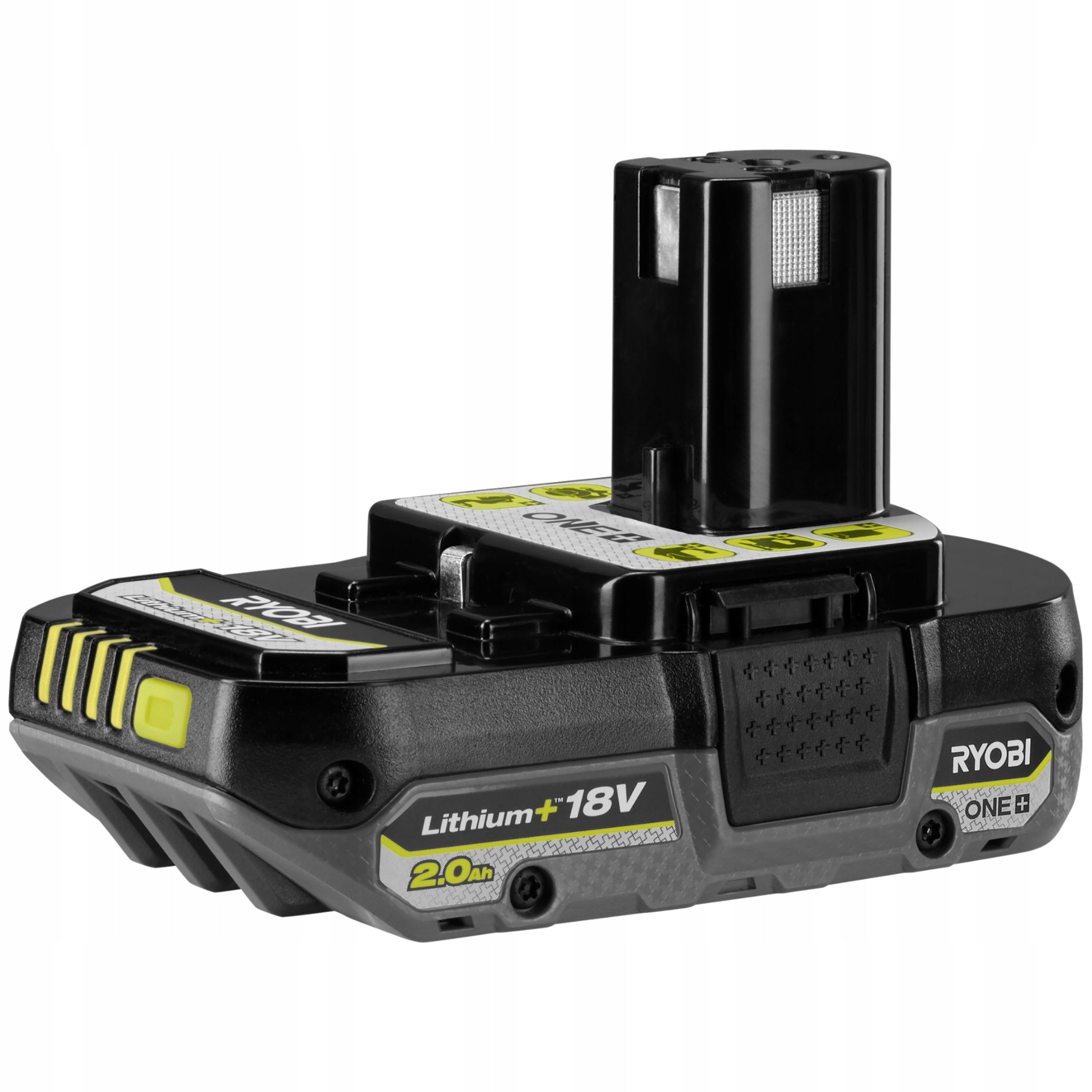 RYOBI Drill/Driver with Impact Function + 2xAku 2,0 Ah + Charger Packaging status original