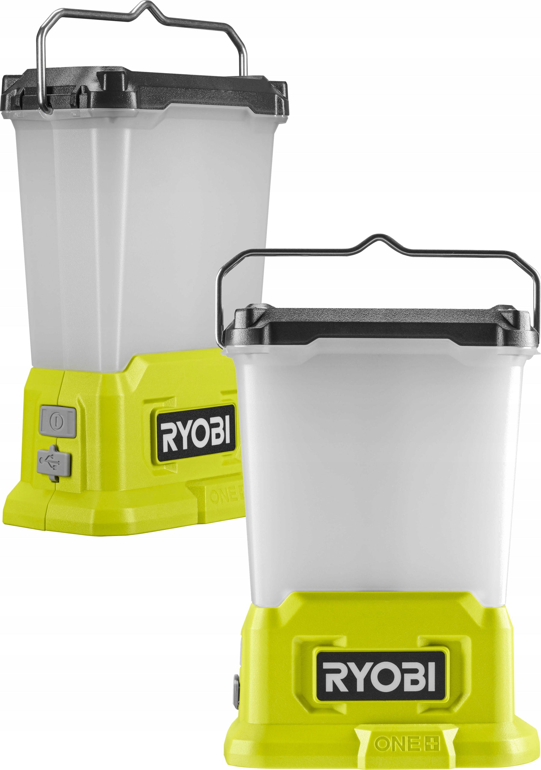 RYOBI LED CAMPING LAMP WORKSHOP FLASHLIGHT 850 Lm USB PORT RLL18-0 ONE+ Brand Ryobi