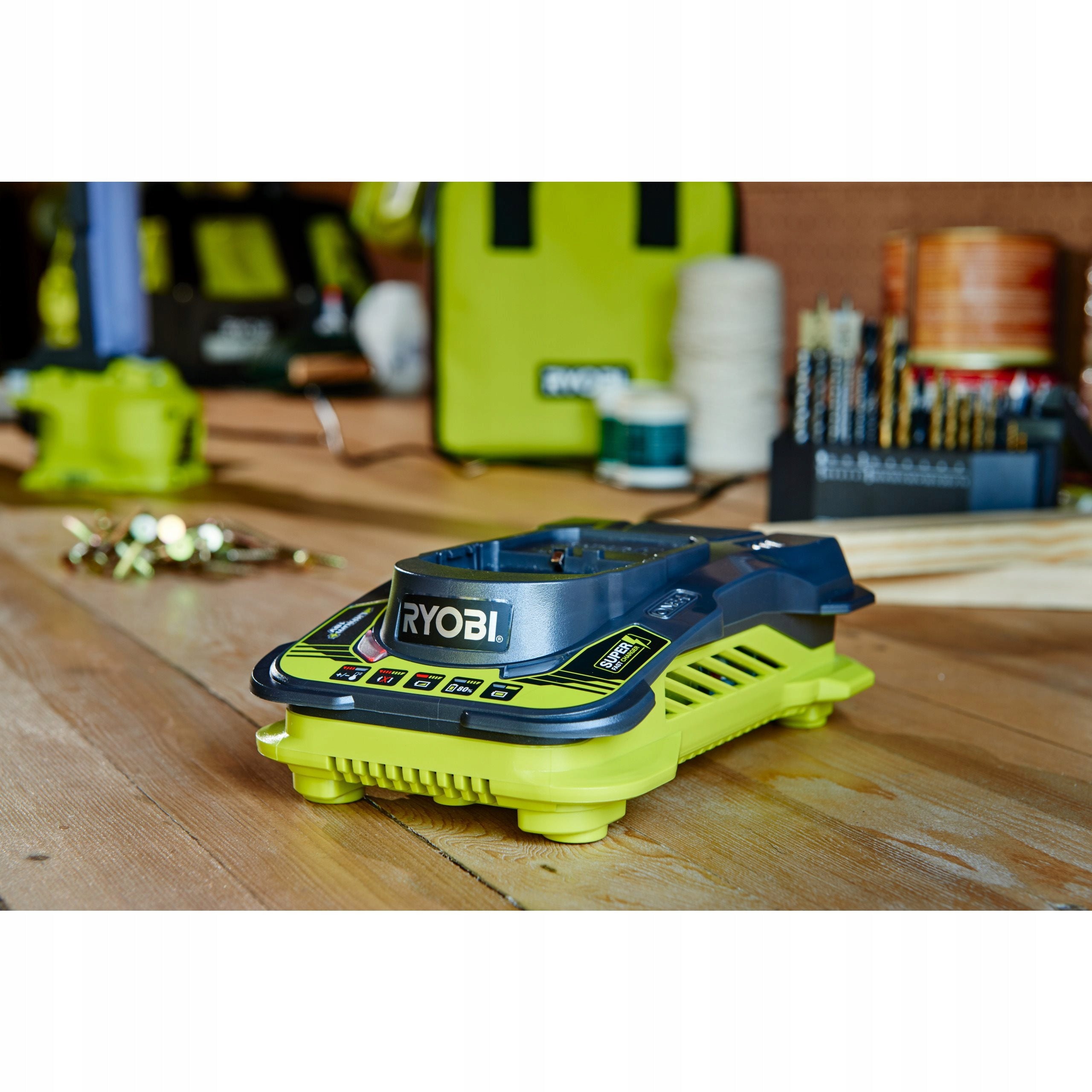 RYOBI SET 2x BATTERY 5.0 AH WITH CHARGER 5A 18V ONE+ RC18150-250 Brand Ryobi