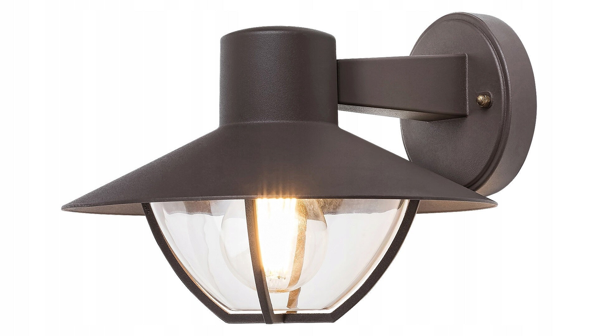 Rabalux Almada Outdoor Wall Lamp E27 Brown IP44 Boat - 10W