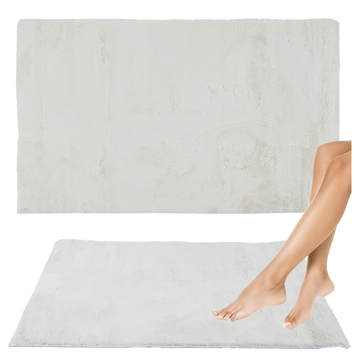Rabbit Vivid Bathroom Rug 50x80 cm SOFT Rug for Bathroom CREAM Manufacturer code 508654