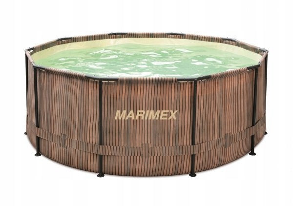 Rack pool 3,66 x 0,99 m - TEAK with built-in skimmer