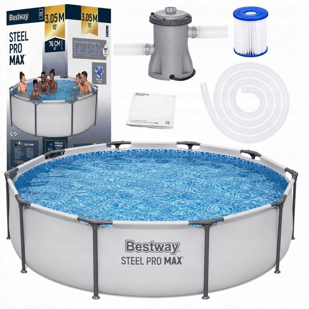 Rack pool 4678L 305x76cm 8in1 Bestway 56408 pump
