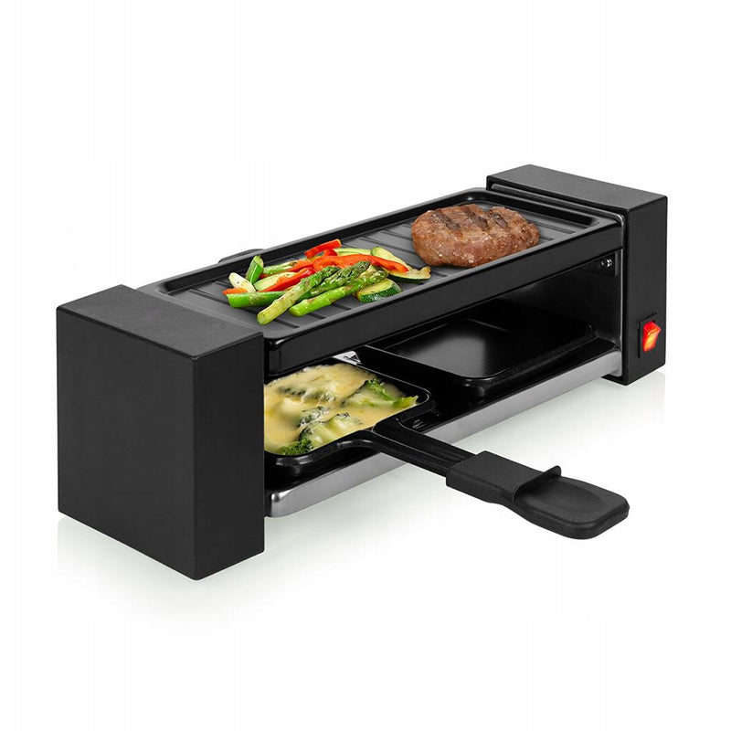 Raclette electric grill Tristar black 400W mini