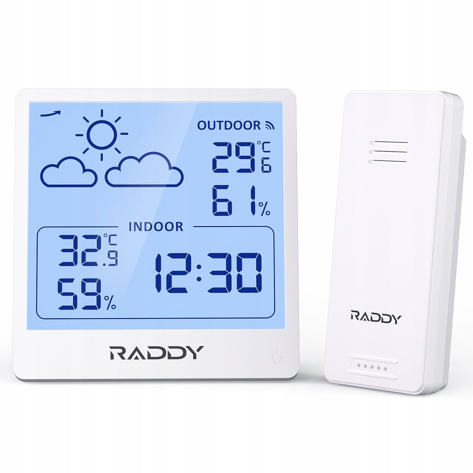 Raddy WF-50T Stacja Pogodowa Bezprzewodowa Termometr Higrometr Zewnętrzny