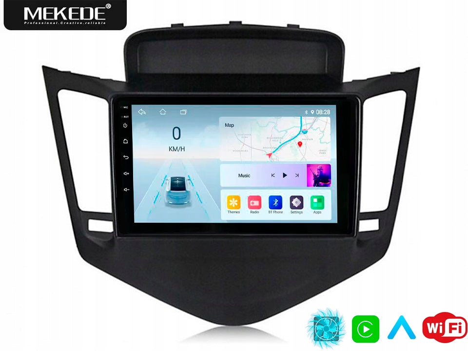 Radio Android Mekede X20 Chevrolet Cruze 2008-2011 4/64GB CarPlay BT GPS