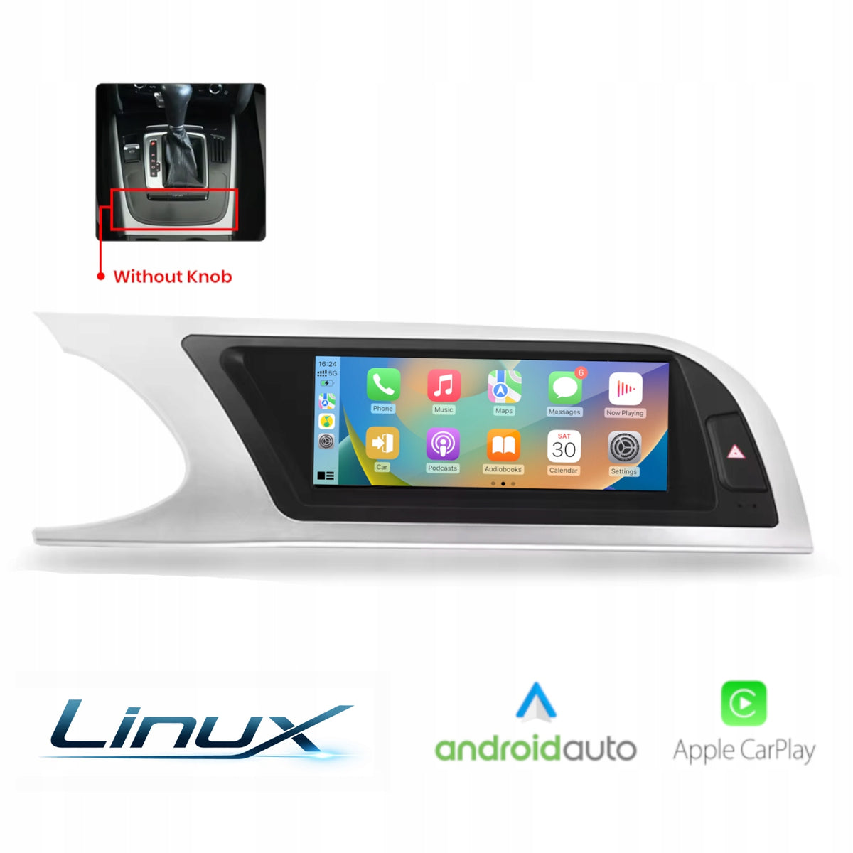 Radio Linux to Audi A4 B8 (2009-2012) Audi Concert Android Auto Carplay