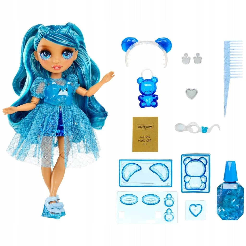 Rainbow High Creative Crystals Fashion Doll SKYLER Doll & Accessories 121374 Manufacturer code 121374-EUC