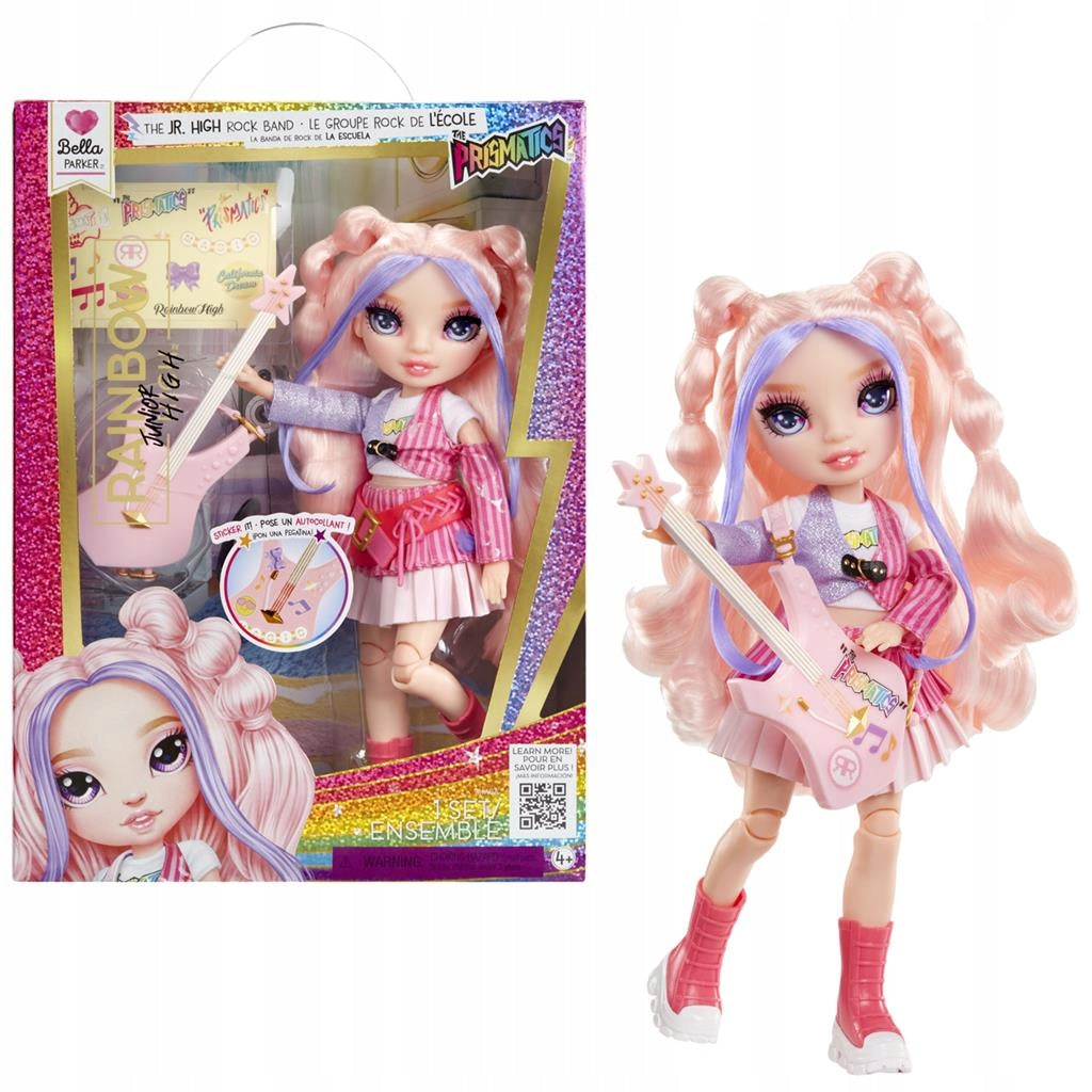 Rainbow High Junior Fashion Doll in Rock Band - Bella