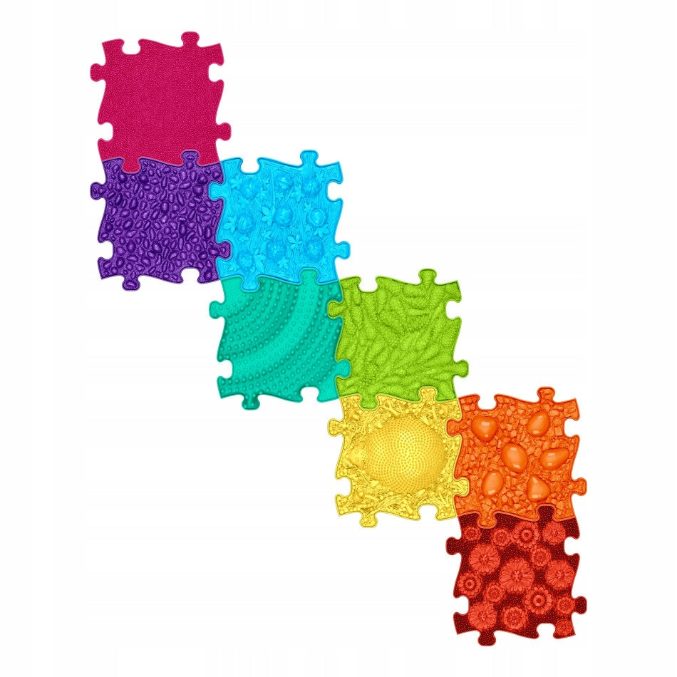Rainbow - Set of orthopedic mats Brand Muffik