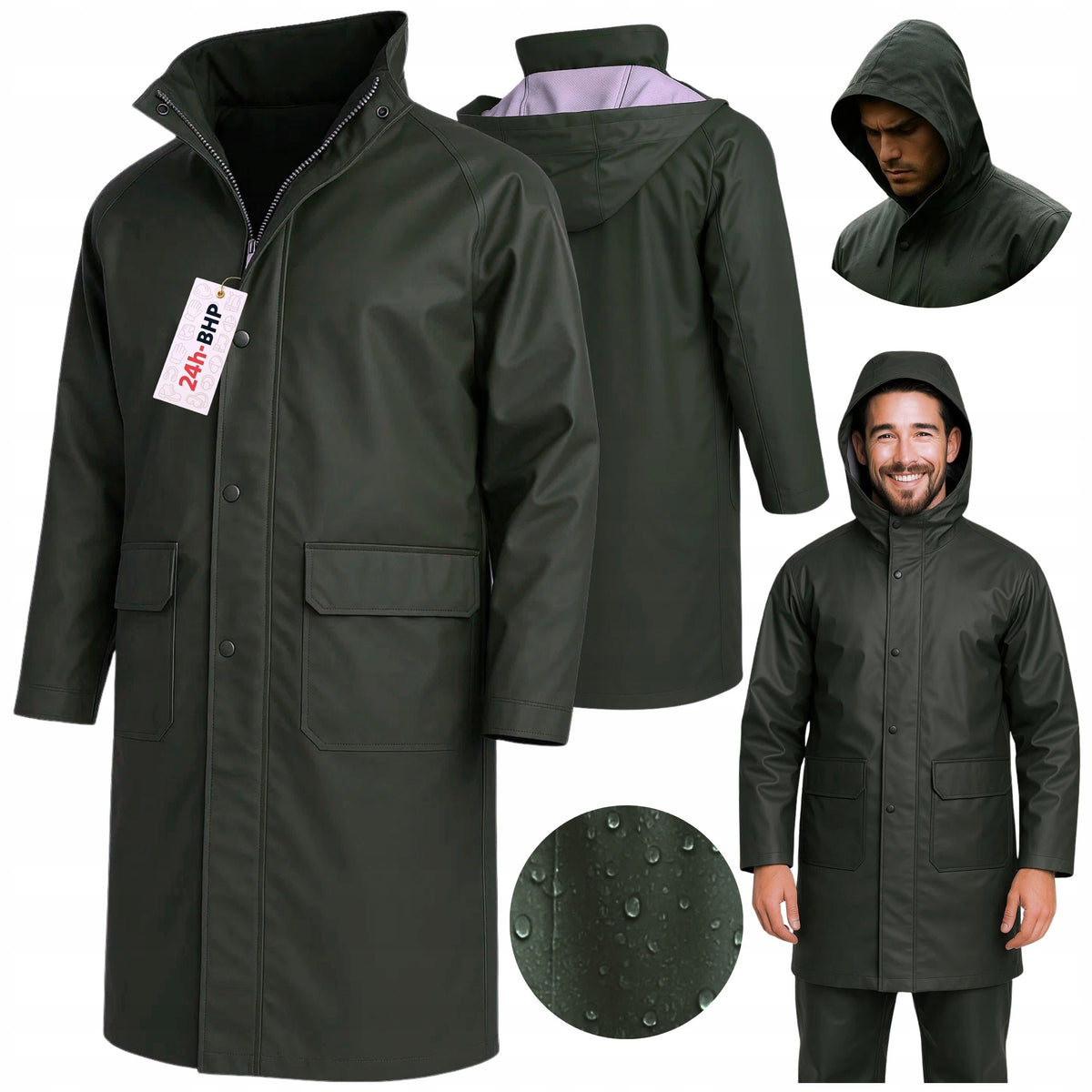 Raincoat STORMTROOPER Rain Jacket THICK PVC
