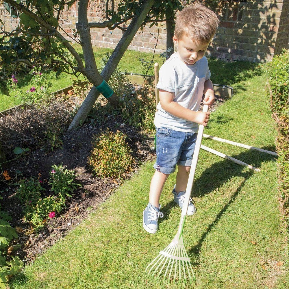 Rakes for raking leaves garden rakes for children Bigjigs Toys Brand Bigjigs Toys