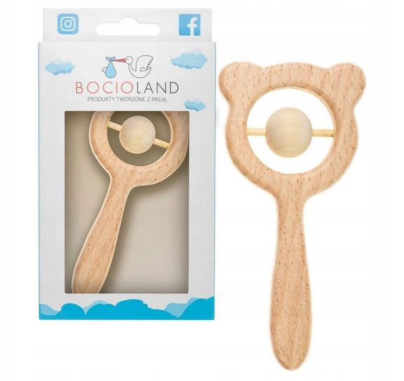 Rattle Bocioland BOC0525 wooden Brand Bocioland