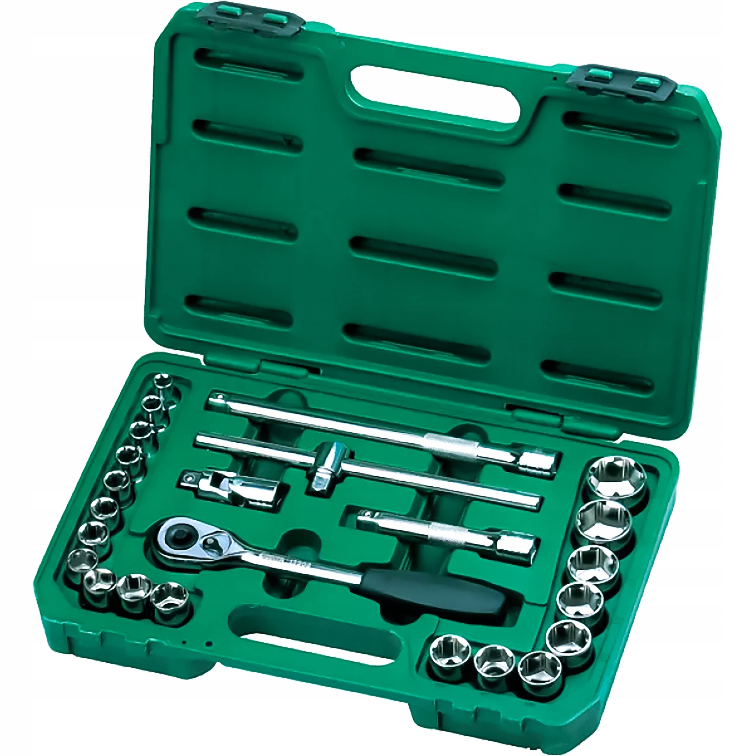 Rattle Socket Wrenches 1/2 Set 24 Piece SATA Packaging status original