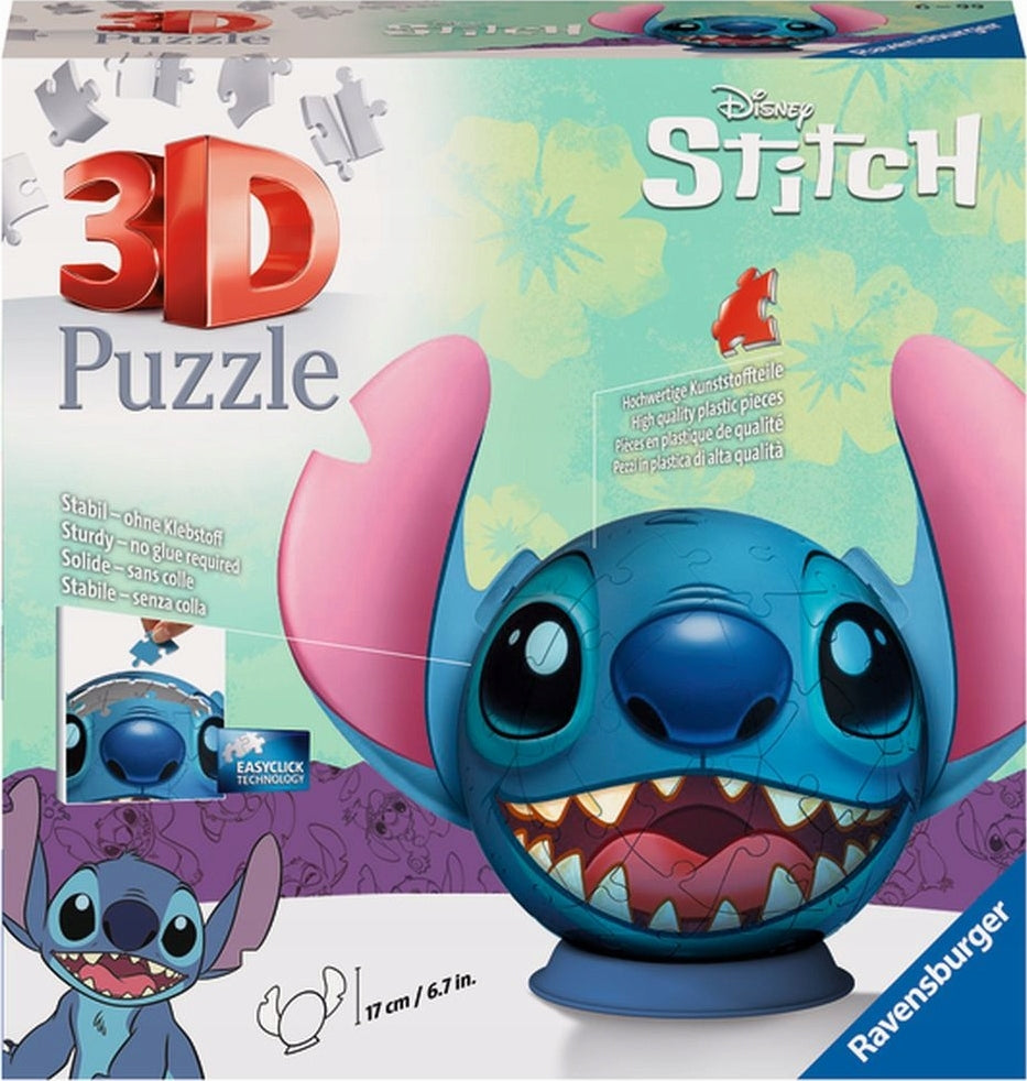 Ravensburger 3D Puzzle Ball Disney: Stitch